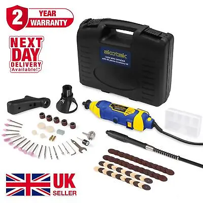 £29.95 • Buy 80PC Rotary Multi Tool Power Set Dremel Compatible Accessories Mini Drill + Case