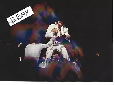 Rare Elvis Original Photo Action 1977 Stamped Bob Heis Last Tour Estate  Lot 412 • $5.50