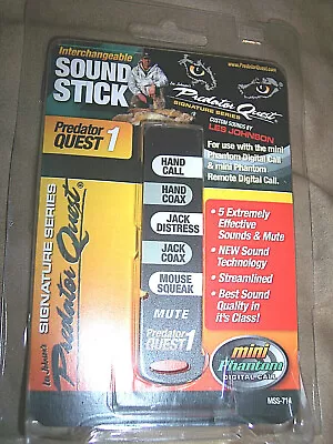 Predator Game Call Sound Stick Quest 1 Coyote Mouse Rabbit Distress Call $22  • $14.25