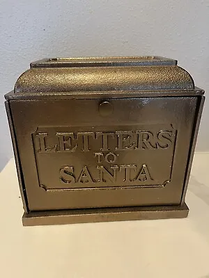 New Hearth & Hand Magnolia Antique Copper Metal Letters To Santa Mailbox 2021 • $49.99