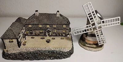 Vintage John Hine Hand Painted Jamaica Inn & Windmill Lot (SEE DESCRIPTION) • $24.99