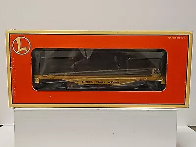 Lionel Chesapeake Ohio Flat Car 6-26000 O Gauge Train Freight O/27 C&o • $19.99