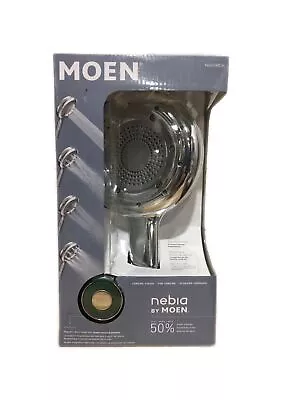 MOEN Quattro 4-Spray Patterns 6.5 In. Single Wall Mount Handheld Shower Head • $89.95