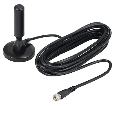 Digital TV Aerial Freeview Antenna Magnetic For Campervan Tent Camping Plug Play • £10.11