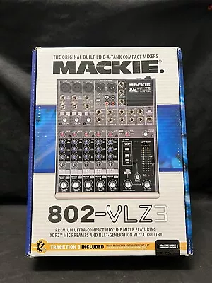 Mackie 802-VLZ3 Premium Mic Line Mixer • $149.99