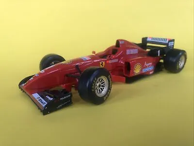 1:24 Cars Ferrari F1 Burago F310 #1 M. Schumacher  Diecast Good Condition • £12