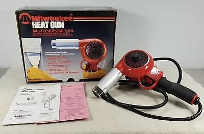 Vintage Milwaukee Heat-Gun Model 750 Heat Gun Paint Remover Works With Box • $74.99