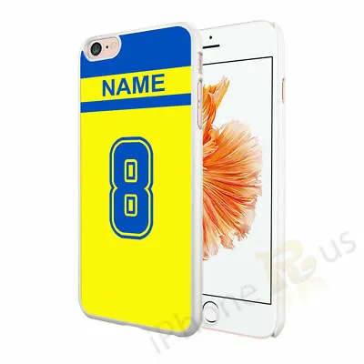 Leeds Shirt Any Name And Number Phone Case Cover For Top Mobile Phones OD1-10 • £5.99