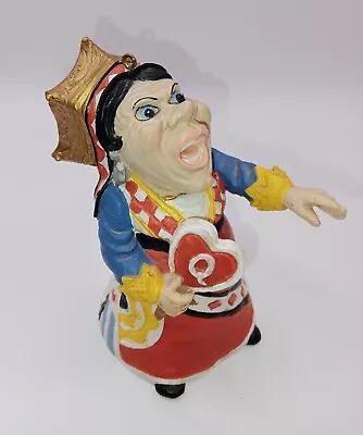 HTF Vintage Smithsonian Alice In Wonderland Christmas Ornament Queen Of Hearts • $36.99