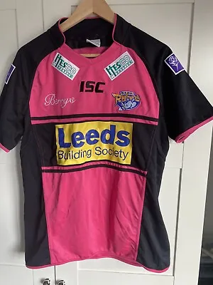 £5 • Buy Leeds Rhinos Rugby Shirt Men's UK Size L