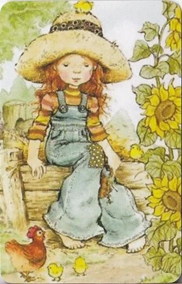$5 • Buy CHILDREN #D7e   1 Single SARAH KAY Swap Playing Card.