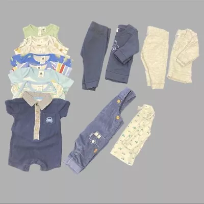 Bundle Baby Boy Clothes; Size 0-3M • $40