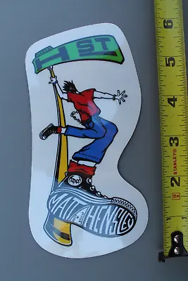 H-Street Matt Hensley Plan B Clear Reissue Z71B Original Skateboarding STICKER • $24