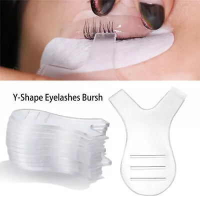 20X Eyelash Lifting Lash Lift Brow Lamination Perm Y Comb Separating Tool Brush! • £7.31