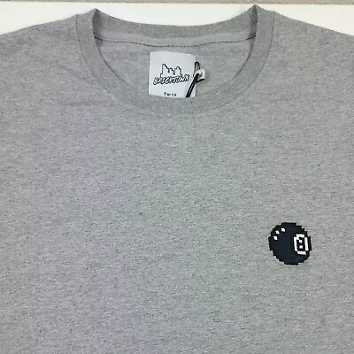 Bricktown 8-Ball Short Sleeve Tee T-shirt In Gray Mens Size XL • $34.64