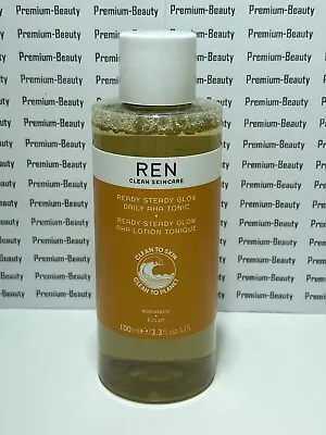£7.99 • Buy REN Ready Steady Glow Daily AHA Tonic 100ml Brand New Unopened RRP £28