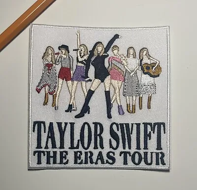 Taylor Swift Patch The Eras Tour Swifties Music Embroidered Iron On Patch 4x4  • $5.50