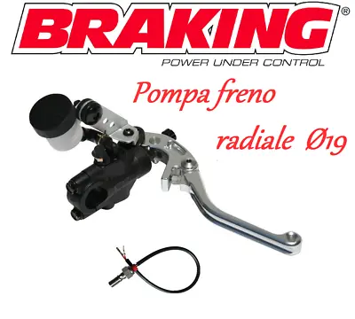 BRAKING SILVER RS-B1 19mm KAWASAKI Z 650 RADIAL BRAKE PUMP KIT • £163.48