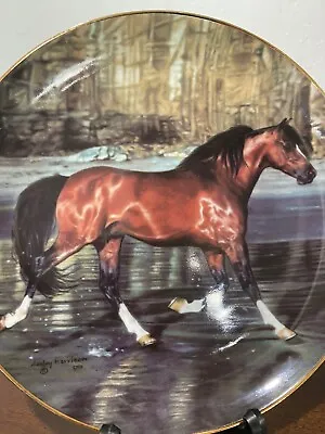 Danbury Mint  Noble Wanderer  Horse Plate. FREE SPIRITS COLLECTIONS • $4.99