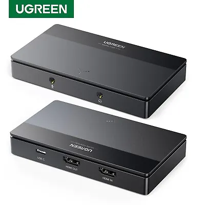 UGREEN Video Capture Card 4K60Hz HDMI To USB/USB-C Video Grabber For PC Camera • $61.99