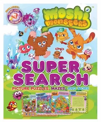 MOSHI MONSTERS SUPER SEARCH By Bill Scollon **Mint Condition** • $19.49