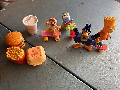 Vintage 80's McDonald's Happy Meal Toys Lot Of 8 • $15