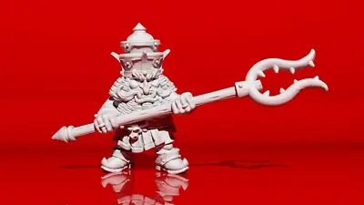 Evil Dwarf Mancatcher - Fabelzel - Fantasy Chaos RPG Miniature Dwarves Warband • $2.99