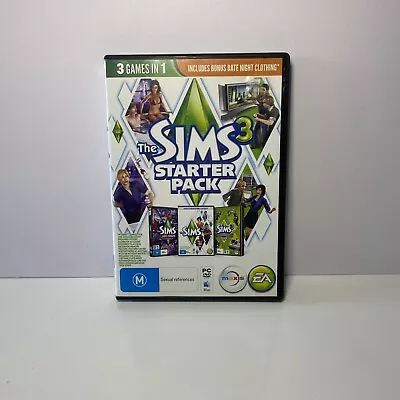 THE SIMS 3 STARTER PACK - 3 In 1 Game - For PC / MAC - GREAT CONDITION! • $13.50