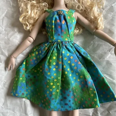 UNBRANDED HANDMADE ELLOWYNE WILDE & NEEMA SIZE 16” Fashion Doll Clothes DRESS • $25