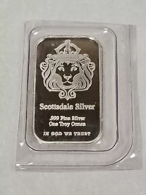 1oz Scottsdale Silver Bar • £35