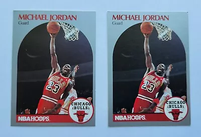 1990 Hoops Michael Jordan Card Lot (2) • $7.50