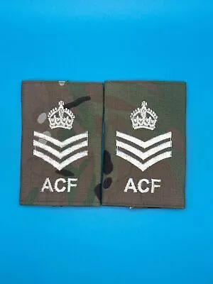 CIIIR MTP ACF Rank Slides - Staff Sergeant Instructor SSI SSgt CSgt • £7