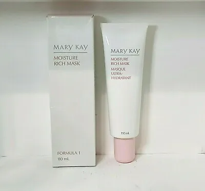 NOS MARY KAY MOISTURE RICH MASK FORMULA 1 110ml Dry Skin • $10.85