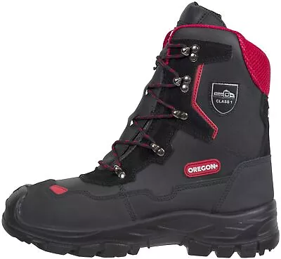 OREGON Yukon Leather Chainsaw Boots Class 1 Arborist/Tree Surgeons PPE UK5-13 • £121.38