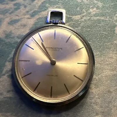 Vintage Princeton 17 Jewels Pocket Watch • $39.99