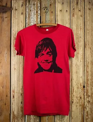 Vintage Iggy Pop Lust For Life Concert T Shirt 1977 Red Medium • $1018