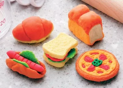 Iwako Japanese Puzzle Eraser - Bakery & Fast Food • £1.20