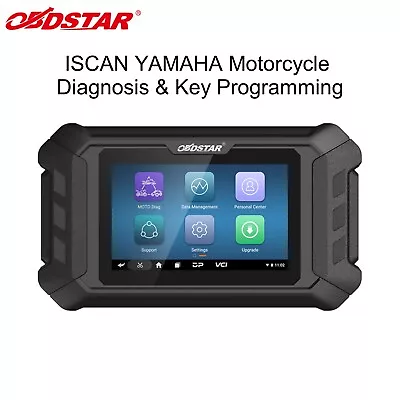 OBDSTAR IScan Yamaha Intelligent Motorcycle Diagnostic Tool Key Prog-ramming • $369