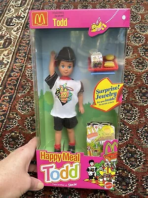 Barbie Happy Meal Todd #11475 VINTAGE SEALED 1993 McDonalds • $34.17