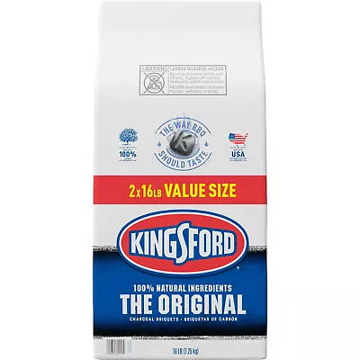 Kingsford Original Charcoal Briquettes 16lb (2 Pack) • $17.86