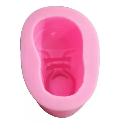 Baby Shoe Shape Silicone Cake Mold Fondant Chocolate 3D Mould Cake Decorating • £5.52