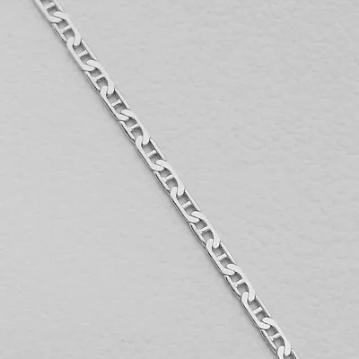 Genuine Brand New Fine Thin 9K White Gold Italian Chain Necklace 45cm - 80cm • $149