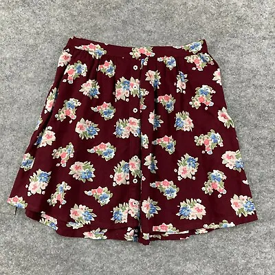 $18.95 • Buy Hollister Womens Skirt Size Medium Multicolored A-Line Elastic Waist Mini 16603