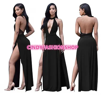 Sexy Womens Summer Backless  Maxi Evening Cocktail Party  Bandage Club Dresses • $28.88