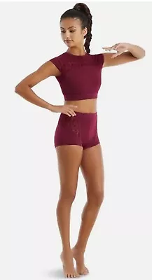 Balera Weissman Girls Age 12-14 Two Piece Lyrical Acro Dance Costume • £30