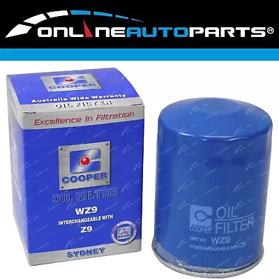 Spin On Oil Filter Cooper WZ9 / Alternate Cross Reference Sakura C1121 & Ryco Z9 • $8.95