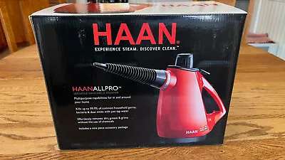 Haan Allpro Handheld Steam Cleaner With Attachments Open Box Never Used • $45