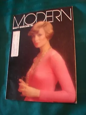 VTG MODERN BEAUTY SHOP Magazine June 1974 • $14.99