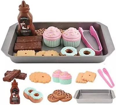 Cookie Play Food Set Play Food For Kids Kitchen - Toy Food Accessories • $21.91