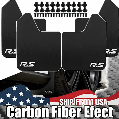 Carbon Fiber Front Rear Rally Mud Flaps Splash Guards Fender Widen Body 🔥🔥🔥🔥 • $40.31